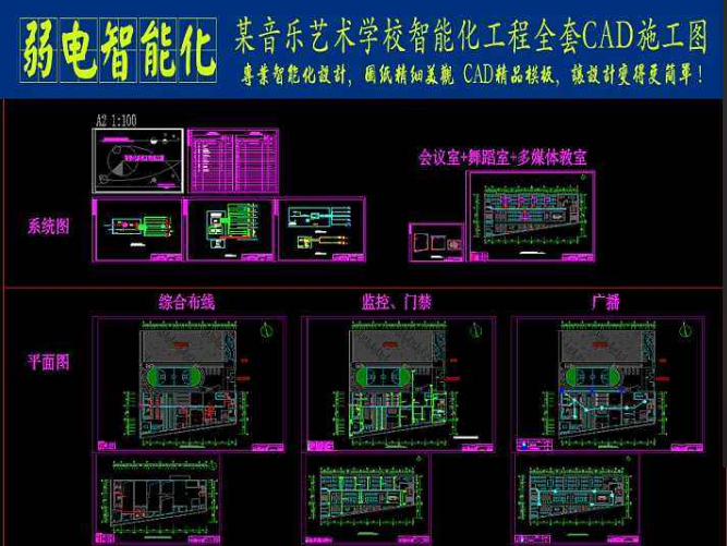 学校智能化综合管理平台示意图